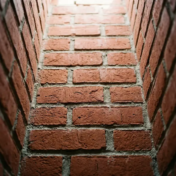 Clean chimney interior in Reno, Nevada after professional cleaning